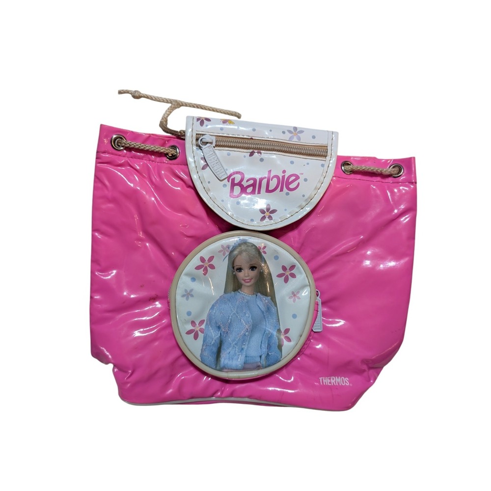 Vtg Thermos Barbie‎ mini backpack Bag